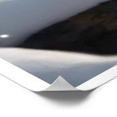 Yeti en het sneeuwluipaard poster (Hoek)