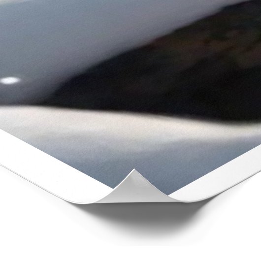 Yeti en het sneeuwluipaard poster (Hoek)