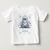 Yeti Festive Kawaii Schattigee print (Voorkant)