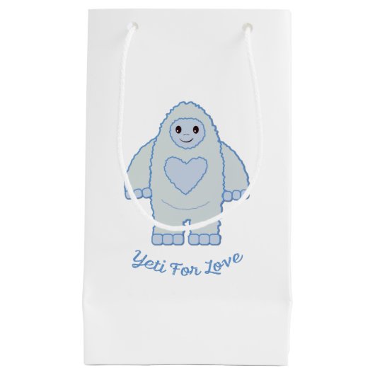 Yeti for Love Klein Cadeauzakje (Voorkant)