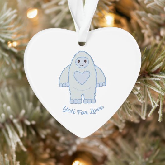 Yeti for Love Ornament (Boom)
