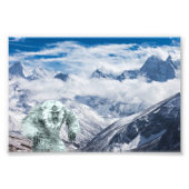 Yeti Foto Afdruk (Voorkant)