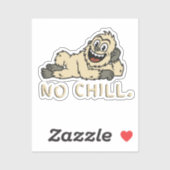 Yeti Geen Chillen Sticker (Vel)