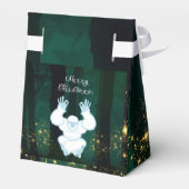 Yeti in het Oerwoud" Party Favoriet Box Bedankdoosjes (Achterkant)