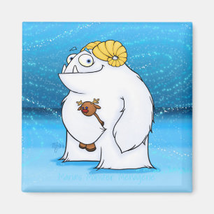 Yeti (Kerstmis), magneet