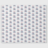 Yeti met cadeau – niet openen cadeaupapier (Vlak)