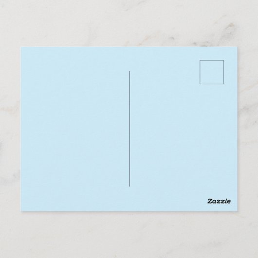 Yeti met een Ice Cream Cone Briefkaart (Achterkant)