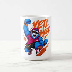 Yeti Modus Cyber Aap Street Dance Koffiemok