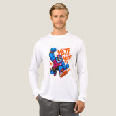 Yeti Modus Cyber Aap Street Dance Tri-Blend Shirt (Voorkant)