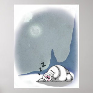 Yeti moet slapen naar Poster