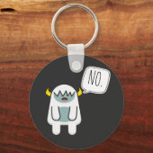 Yeti Monster nr. Sleutelhanger (Voorkant)