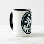 Yeti reizen rond Snow Mount Coffee Mok (Voorkant links)