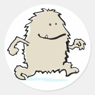 yeti ronde sticker