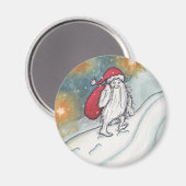 Yeti Santa Magneet (Voorkant / Achterkant)