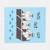 Yeti Set Go Fleece Blanket (Voorkant (Horizontaal))