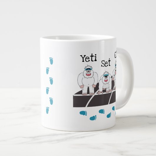 Yeti Set Go Giant Coffee Mok (Voorkant rechts)