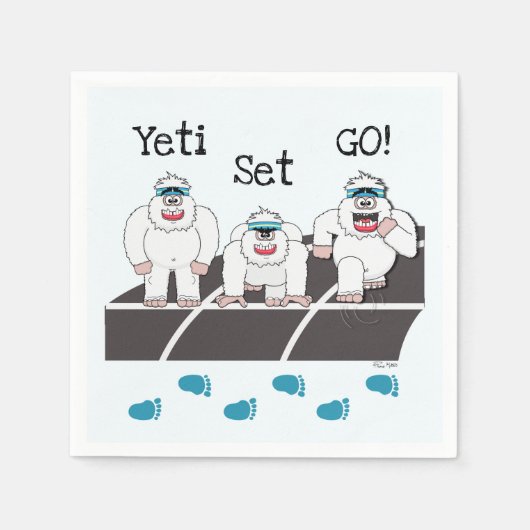 Yeti Set Go Napkins Servet (Voorkant)