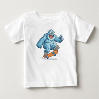 Yeti Snowboarding Mascot T-shirt