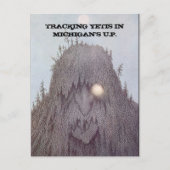 YETI TRACKING YETIS TERRAIN BRIEFKAART EZ2CUSTOMIZ (Voorkant)