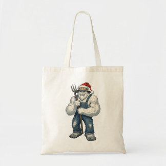 Yeti Verschrikkelijke Sneeuwman Boer Grappige Vaka Tote Bag