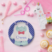 Yeti voor gevierde jongens Abominable Snowman Birt Papieren Bordje (Feest)