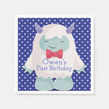 Yeti voor gevierde jongens Abominable Snowman Birt