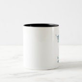 Yeti vs Bigfoot Tweekleurige Koffiemok (Center)