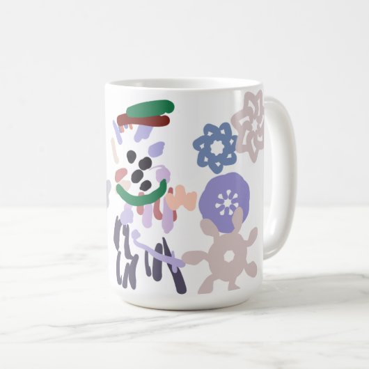 Yeti winter fun koffiemok (Voorkant rechts)