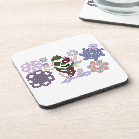 Yeti winter rock bier onderzetter (Linkerzijde)