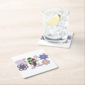 Yeti winter rock kartonnen onderzetters (Insitu)