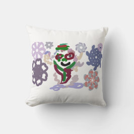 Yeti winter rock kussen