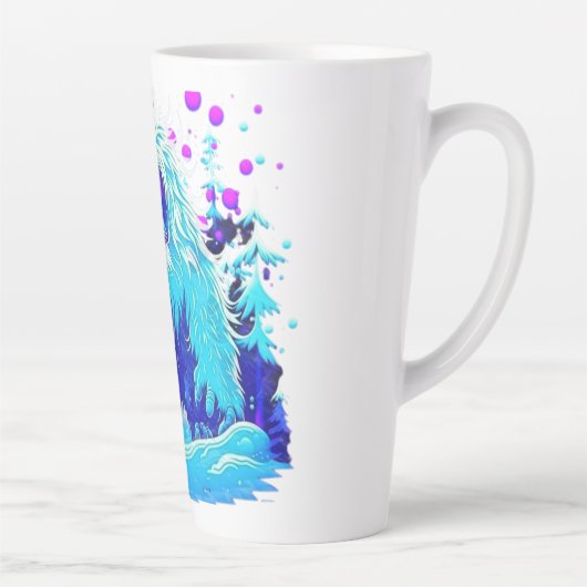 Yeti Winter Wonderland Latte Mok (Rechts)