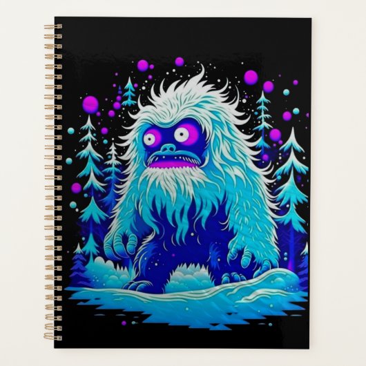 Yeti Winter Wonderland Planner (Voorkant)