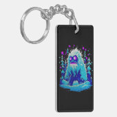 Yeti Winter Wonderland Sleutelhanger (Voorkant Links)