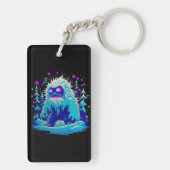 Yeti Winter Wonderland Sleutelhanger (achterkant)