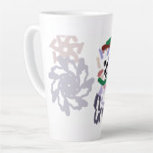 Yeti winterpret latte mok (Linkerhoek)