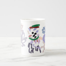 Yeti winterpret porselein kop