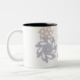 Yeti winterpret tweekleurige koffiemok