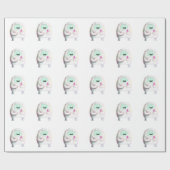 Yetis is Cool Cadeaupapier (Vlak)