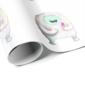 Yetis is Cool Cadeaupapier (Rol Hoek)