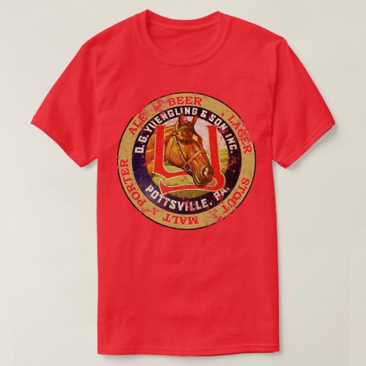 Yeungling Beer T-shirt (Design voorkant)