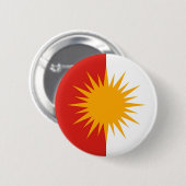 Yezidi Flag Button (Voorkant /achterkant)