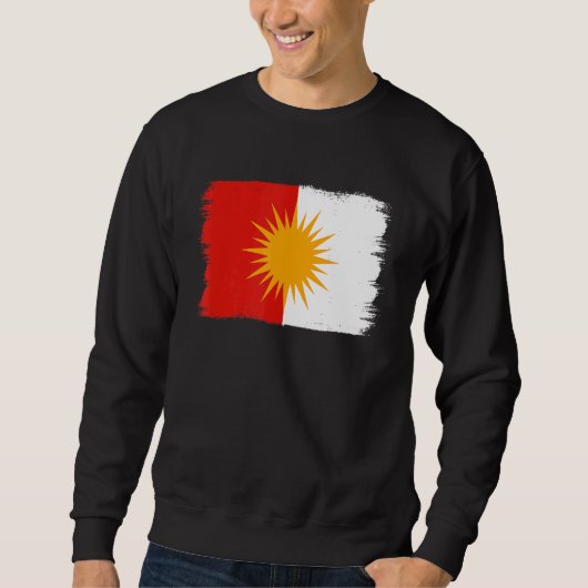 Yezidi Flag Ezidi Trui (Voorkant)