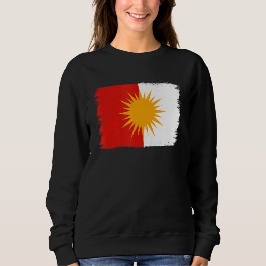 Yezidi Flag Ezidi Trui (Voorkant)