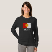 Yezidi-vlag Ezidi T-shirt (Voorkant volledig)