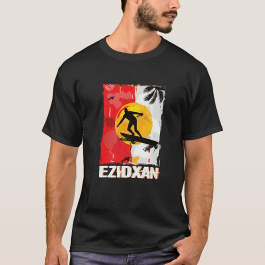 Yezidi Yazidi Yezide Lalisch Melek Taus Ezidi T-shirt (Voorkant)