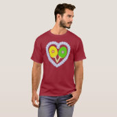 YG Ping Pong Flower Heart T-shirt (Voorkant volledig)