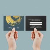 YGA Massage Cadeaubon Blue Gold ZEN-symbool Kortingskaartje