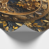 Yggdrasil Boom van het Leven en Heilige Kennis Vik Cadeaupapier (Hoek)