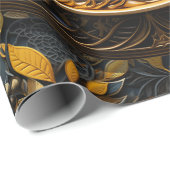 Yggdrasil Boom van het Leven en Heilige Kennis Vik Cadeaupapier (Rol Hoek)